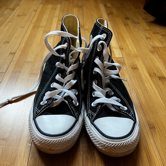 All Star Converse High Tops Black - Picture 5 of 7